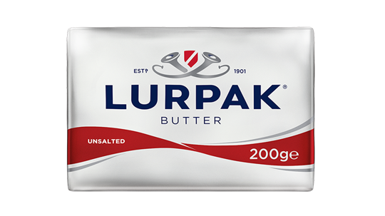 Lurpak roomboter ongezouten, 200 gram