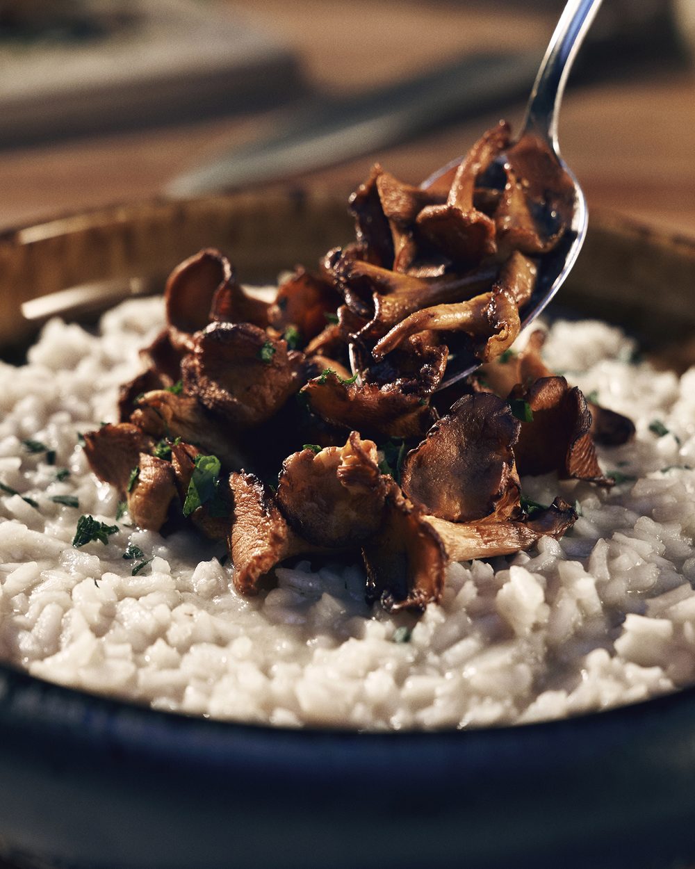 Risotto met champignons